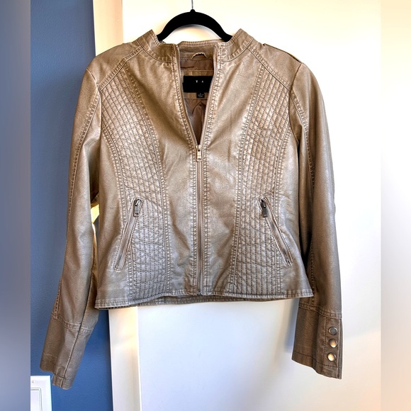 Jackets & Blazers - Faux leather jacket